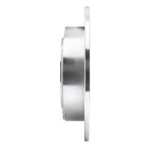 Mazda Millenia Brake Rotor (1) - Rear Right - R1 Concepts - Drilled & Slotted - Silver - `95-`02